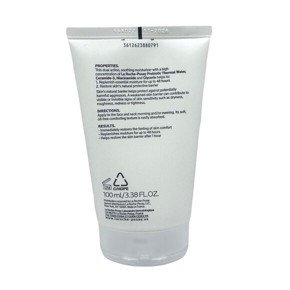 La Roche-Posay Toleriane Double Repair Face Moisturizer - 100 ml / 3.38 fl oz - Picture 2 of 4